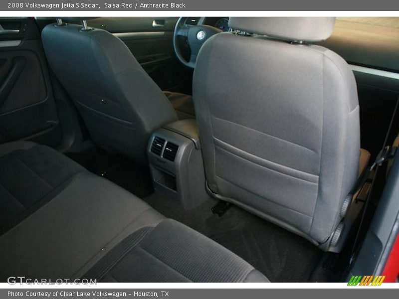 Salsa Red / Anthracite Black 2008 Volkswagen Jetta S Sedan