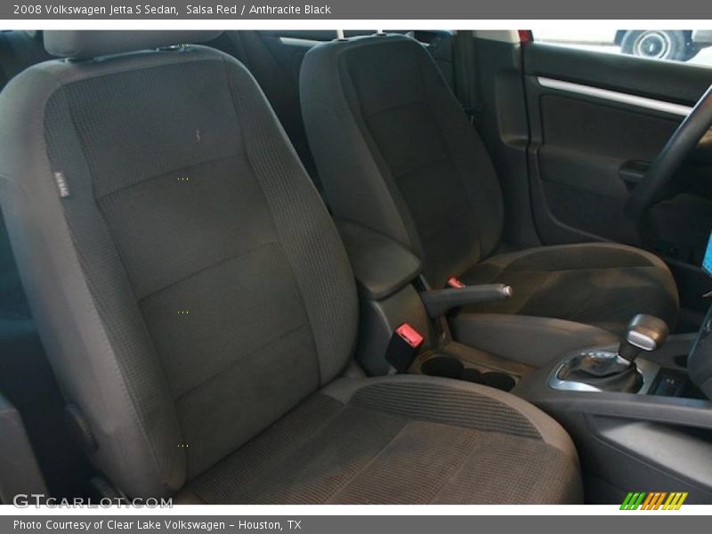 Salsa Red / Anthracite Black 2008 Volkswagen Jetta S Sedan