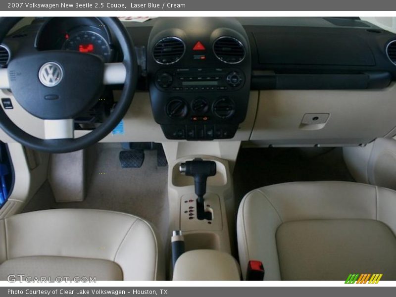 Laser Blue / Cream 2007 Volkswagen New Beetle 2.5 Coupe