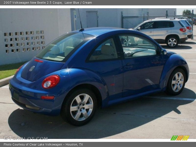Laser Blue / Cream 2007 Volkswagen New Beetle 2.5 Coupe