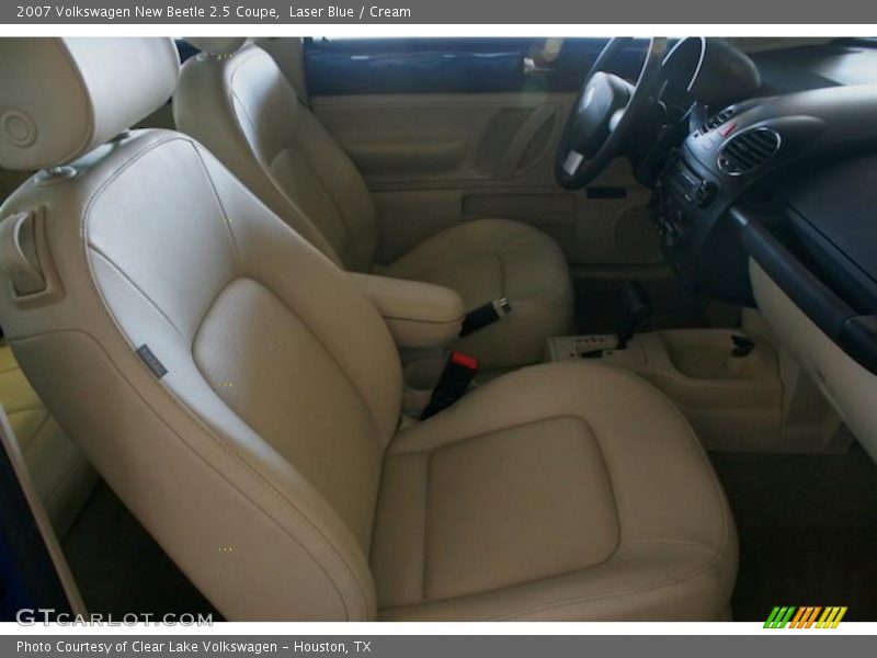 Laser Blue / Cream 2007 Volkswagen New Beetle 2.5 Coupe