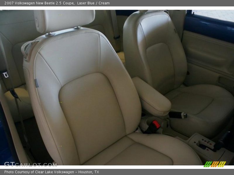 Laser Blue / Cream 2007 Volkswagen New Beetle 2.5 Coupe