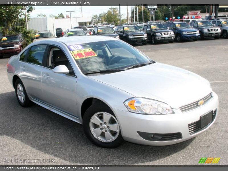 Silver Ice Metallic / Gray 2010 Chevrolet Impala LT