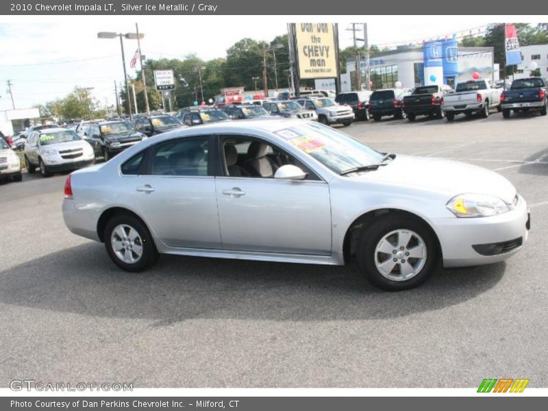 Silver Ice Metallic / Gray 2010 Chevrolet Impala LT