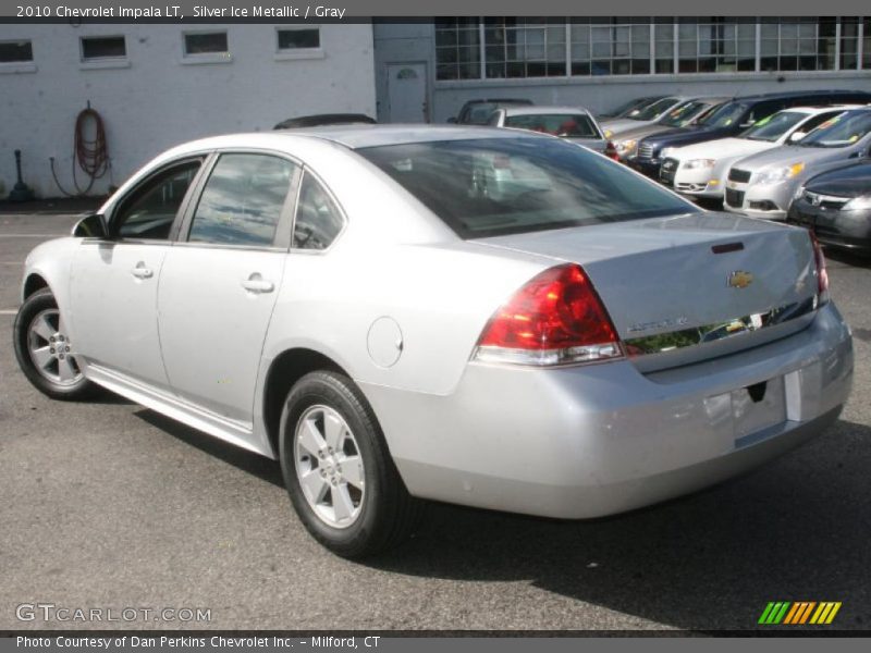 Silver Ice Metallic / Gray 2010 Chevrolet Impala LT