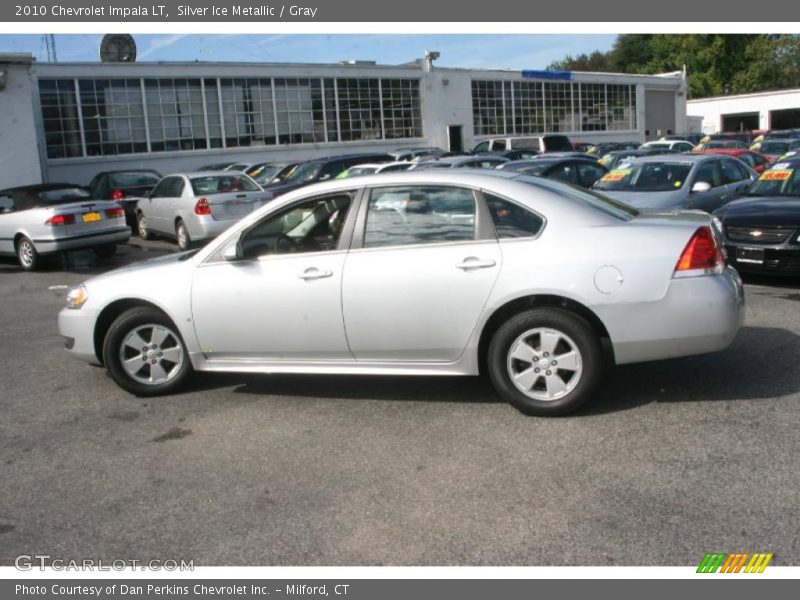 Silver Ice Metallic / Gray 2010 Chevrolet Impala LT