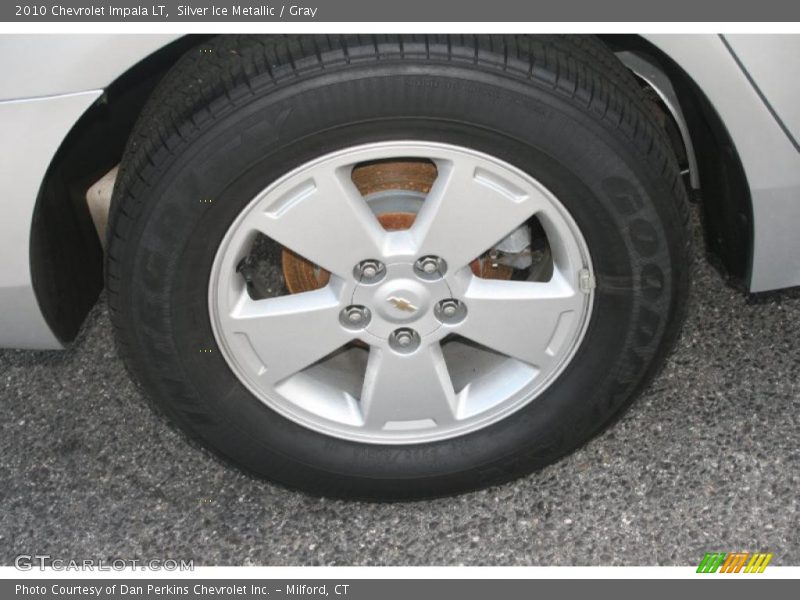 Silver Ice Metallic / Gray 2010 Chevrolet Impala LT
