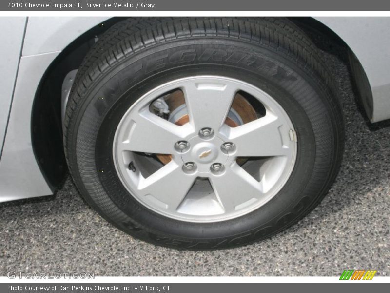 Silver Ice Metallic / Gray 2010 Chevrolet Impala LT
