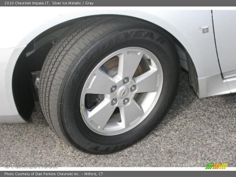 Silver Ice Metallic / Gray 2010 Chevrolet Impala LT