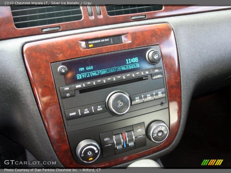 Silver Ice Metallic / Gray 2010 Chevrolet Impala LT