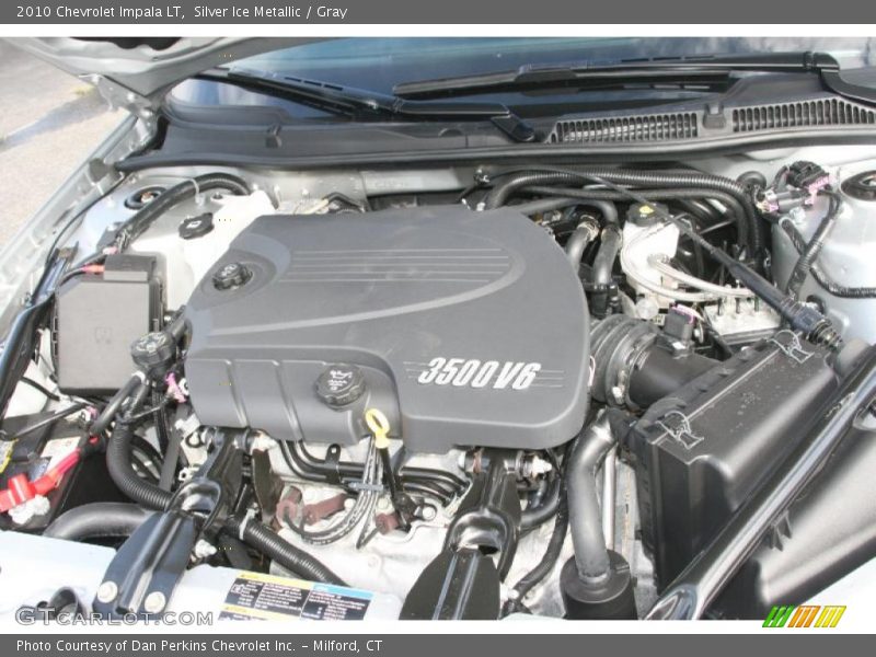 Silver Ice Metallic / Gray 2010 Chevrolet Impala LT