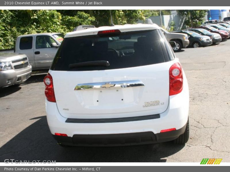 Summit White / Jet Black 2010 Chevrolet Equinox LT AWD
