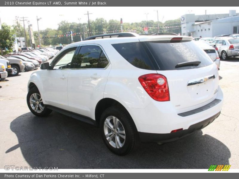 Summit White / Jet Black 2010 Chevrolet Equinox LT AWD