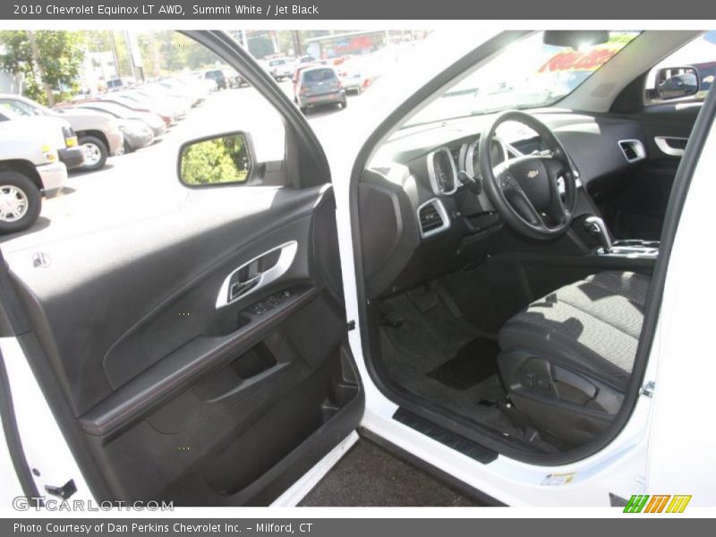 Summit White / Jet Black 2010 Chevrolet Equinox LT AWD