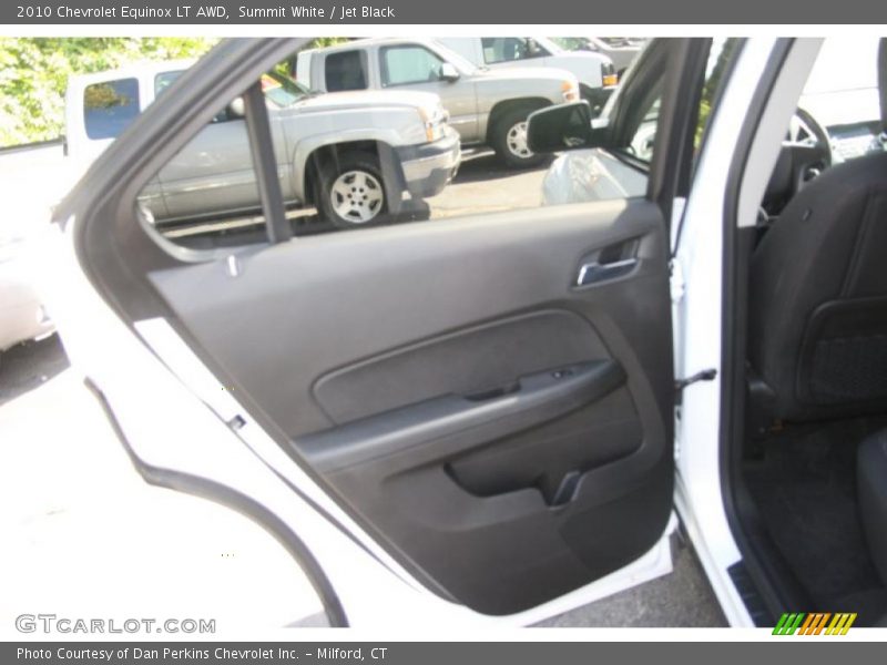 Summit White / Jet Black 2010 Chevrolet Equinox LT AWD