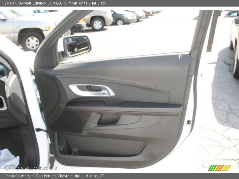 Summit White / Jet Black 2010 Chevrolet Equinox LT AWD