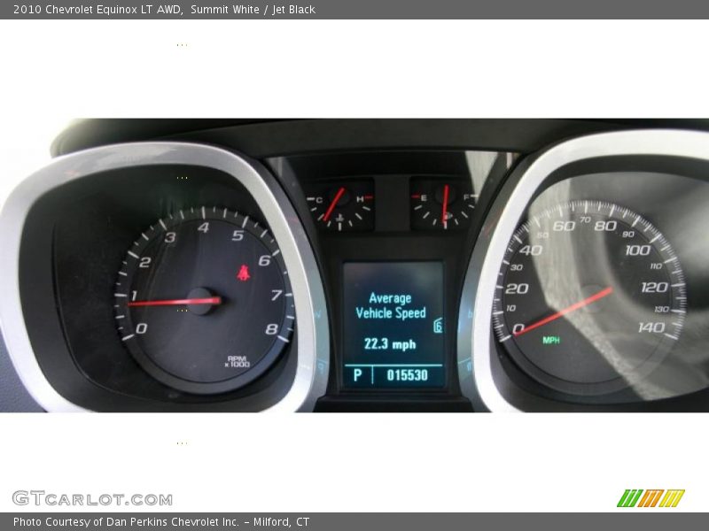 Summit White / Jet Black 2010 Chevrolet Equinox LT AWD