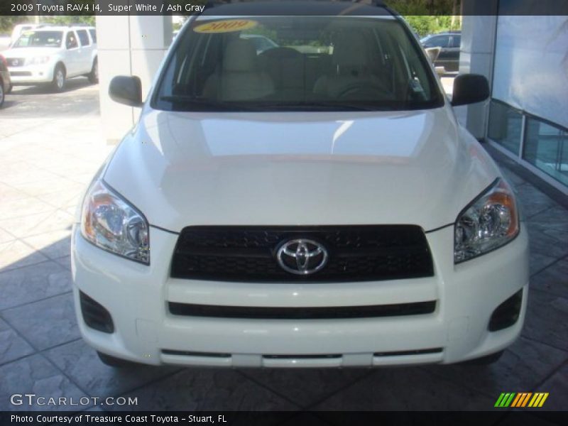 Super White / Ash Gray 2009 Toyota RAV4 I4