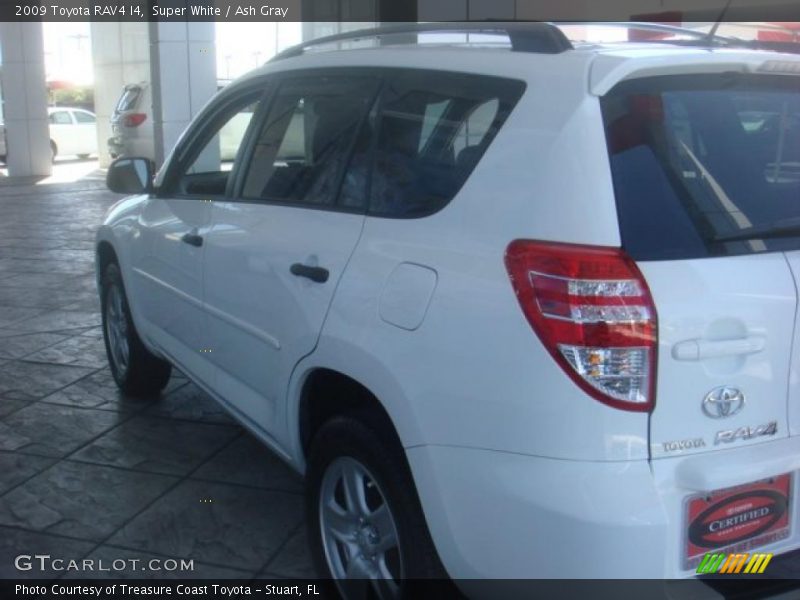 Super White / Ash Gray 2009 Toyota RAV4 I4