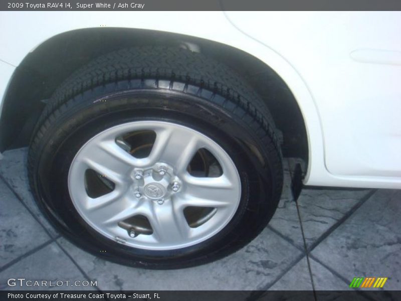 Super White / Ash Gray 2009 Toyota RAV4 I4