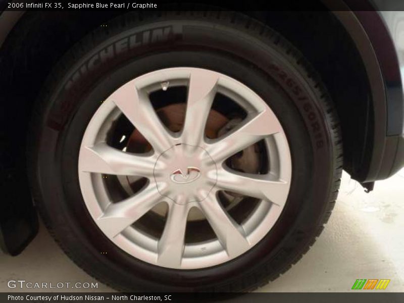 Sapphire Blue Pearl / Graphite 2006 Infiniti FX 35