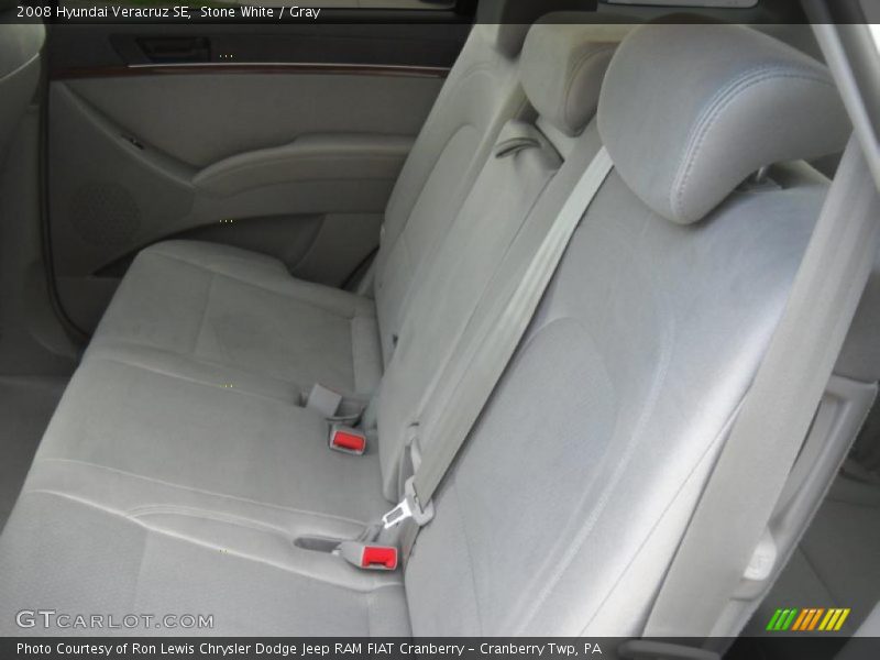 Stone White / Gray 2008 Hyundai Veracruz SE