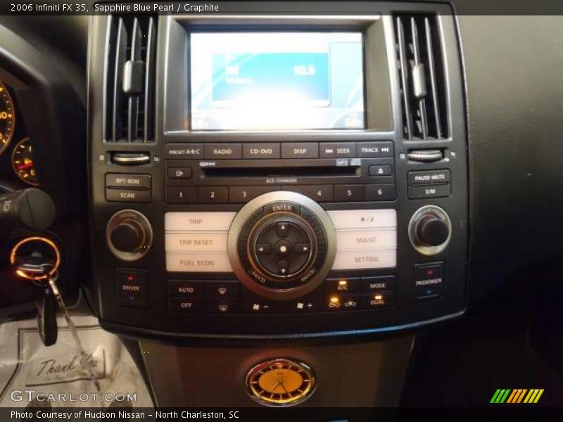 Sapphire Blue Pearl / Graphite 2006 Infiniti FX 35