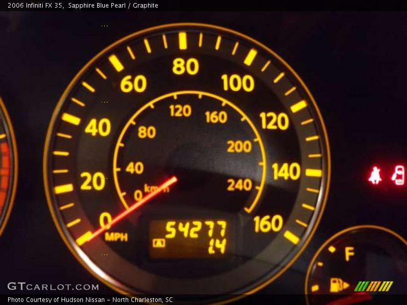 Sapphire Blue Pearl / Graphite 2006 Infiniti FX 35