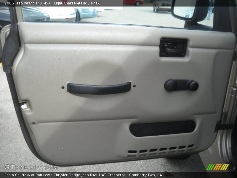 Light Khaki Metallic / Khaki 2006 Jeep Wrangler X 4x4