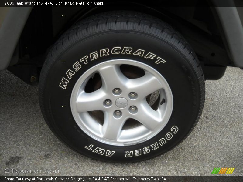  2006 Wrangler X 4x4 Wheel