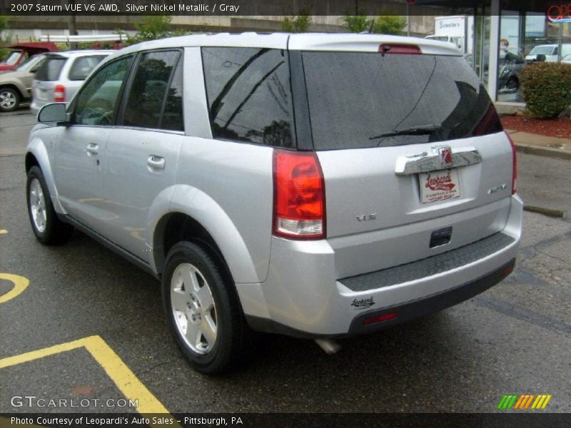 Silver Nickel Metallic / Gray 2007 Saturn VUE V6 AWD