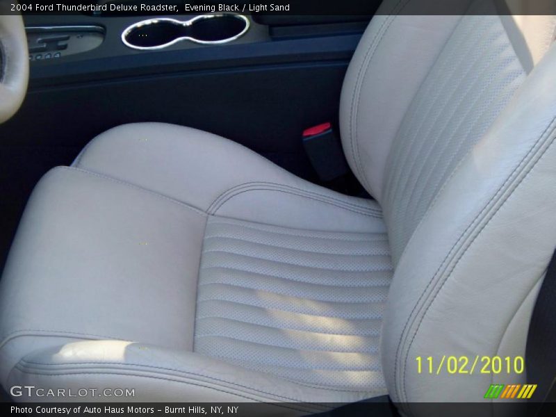 Evening Black / Light Sand 2004 Ford Thunderbird Deluxe Roadster
