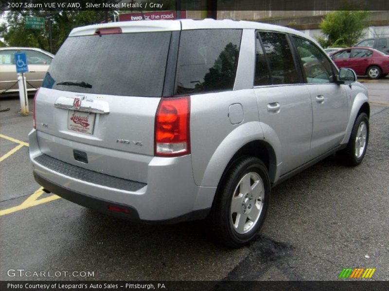 Silver Nickel Metallic / Gray 2007 Saturn VUE V6 AWD