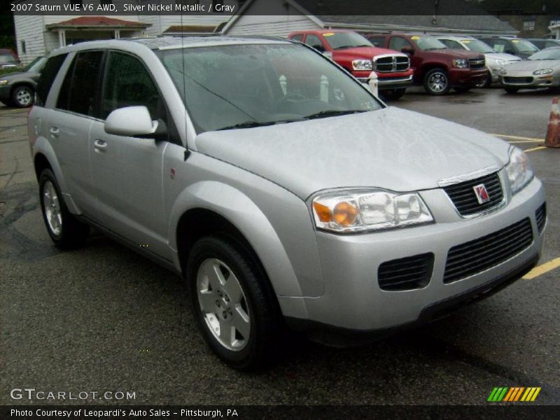Silver Nickel Metallic / Gray 2007 Saturn VUE V6 AWD