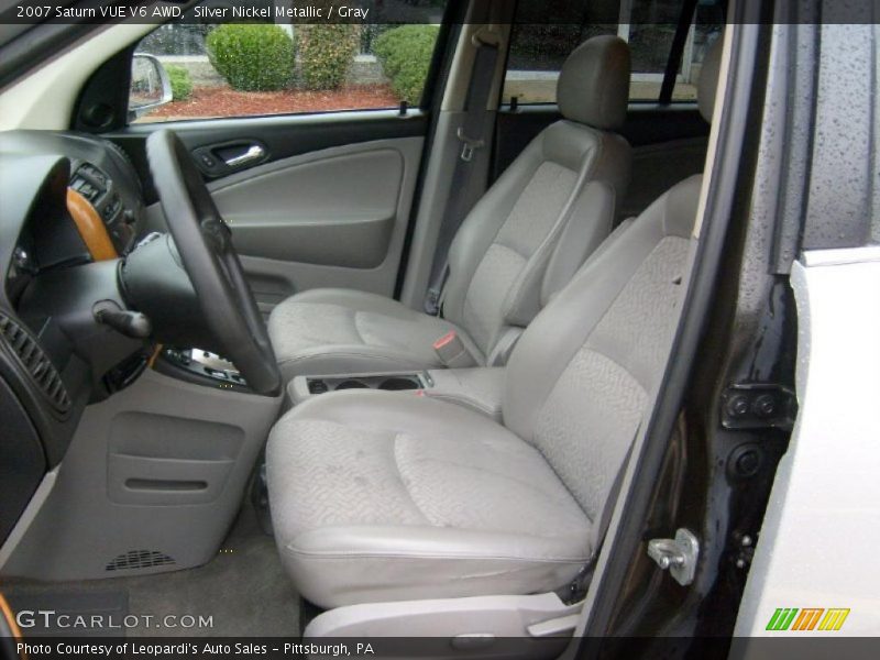 Silver Nickel Metallic / Gray 2007 Saturn VUE V6 AWD