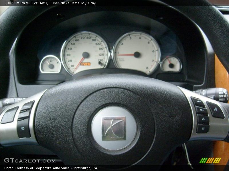 Silver Nickel Metallic / Gray 2007 Saturn VUE V6 AWD