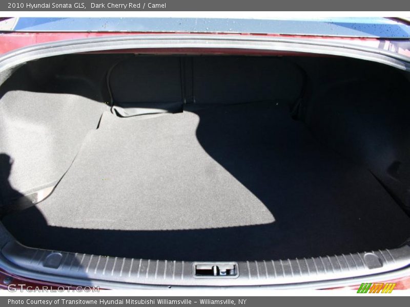 Dark Cherry Red / Camel 2010 Hyundai Sonata GLS