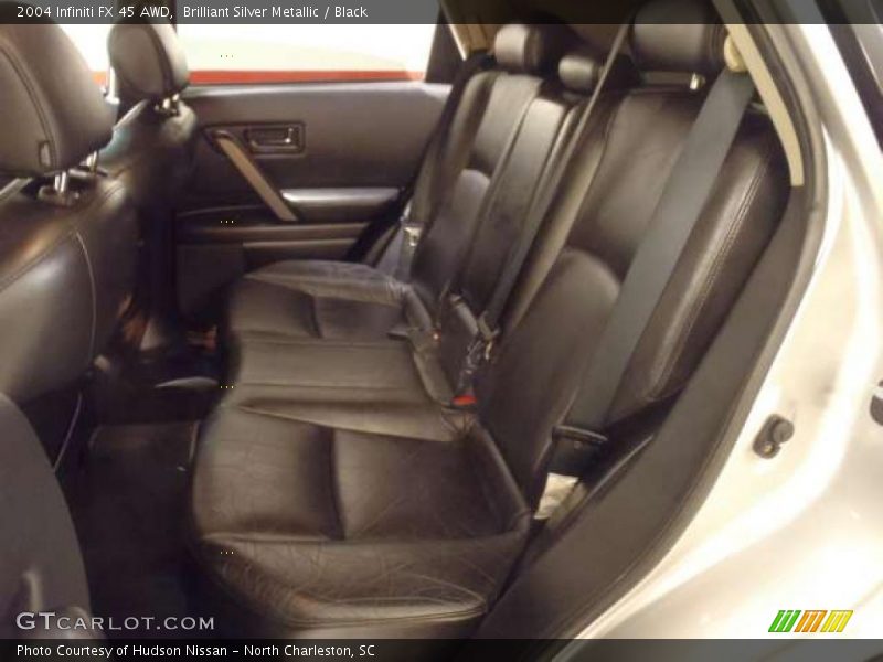 Brilliant Silver Metallic / Black 2004 Infiniti FX 45 AWD