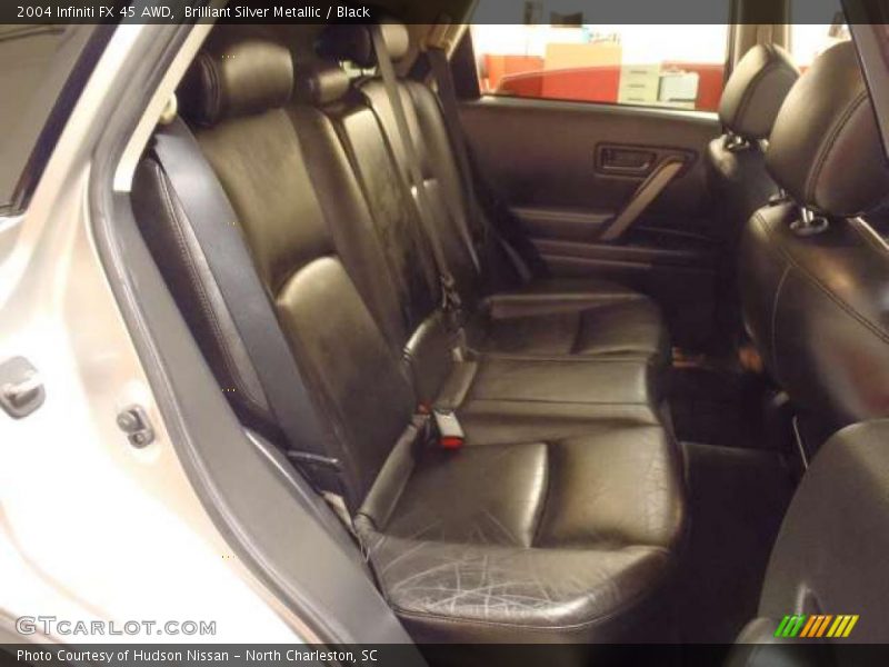 Brilliant Silver Metallic / Black 2004 Infiniti FX 45 AWD