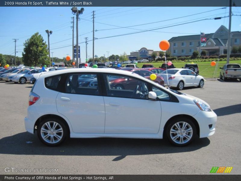 Taffeta White / Sport Black 2009 Honda Fit Sport