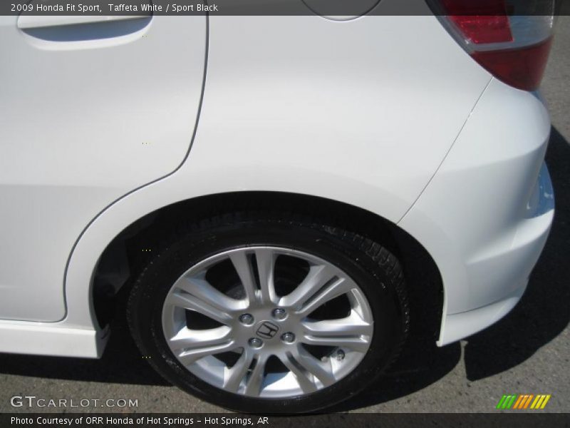 Taffeta White / Sport Black 2009 Honda Fit Sport