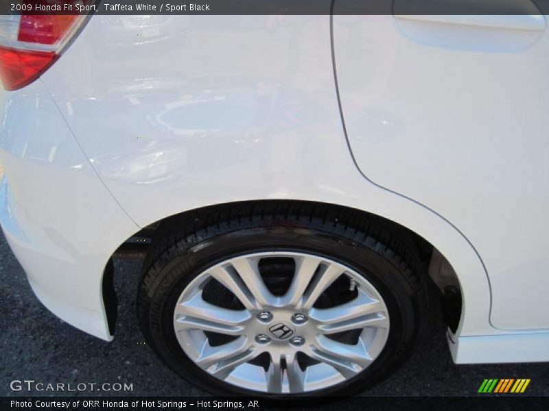 Taffeta White / Sport Black 2009 Honda Fit Sport