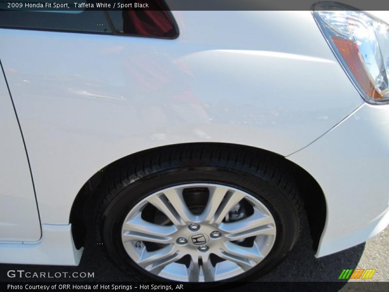 Taffeta White / Sport Black 2009 Honda Fit Sport