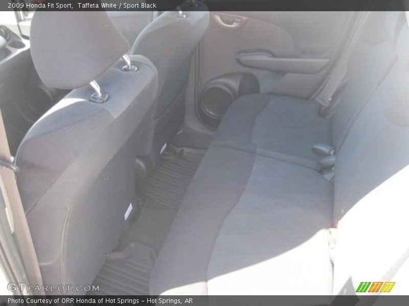 Taffeta White / Sport Black 2009 Honda Fit Sport