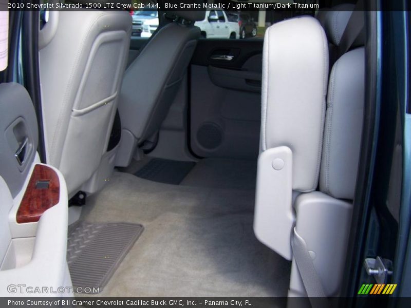 Blue Granite Metallic / Light Titanium/Dark Titanium 2010 Chevrolet Silverado 1500 LTZ Crew Cab 4x4