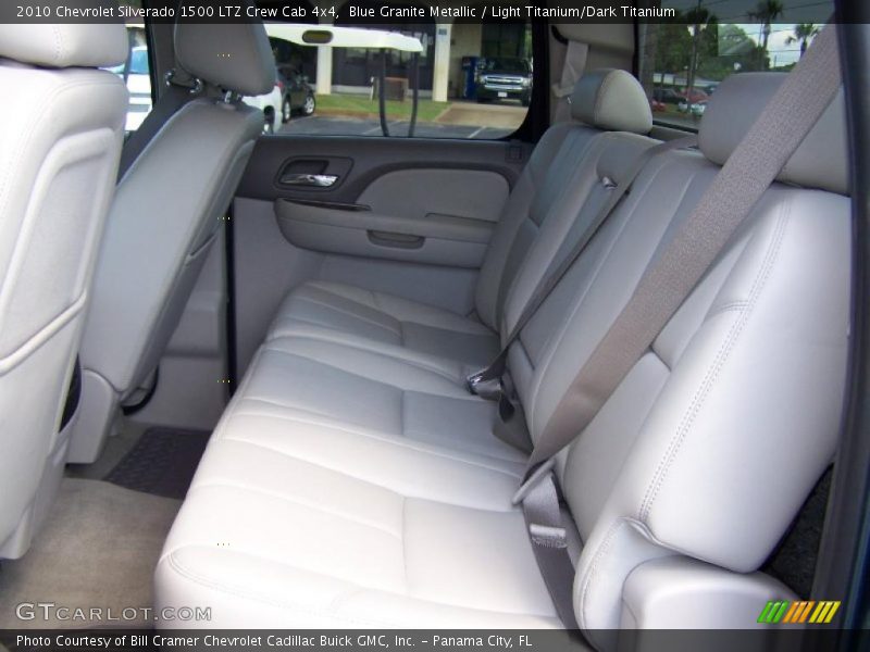 Blue Granite Metallic / Light Titanium/Dark Titanium 2010 Chevrolet Silverado 1500 LTZ Crew Cab 4x4