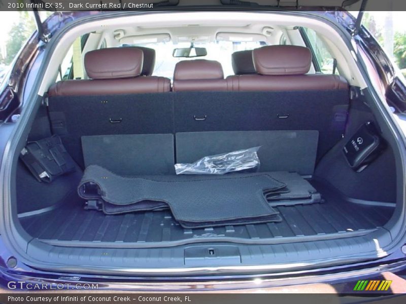 Dark Current Red / Chestnut 2010 Infiniti EX 35