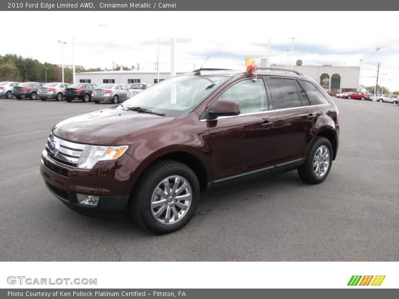Cinnamon Metallic / Camel 2010 Ford Edge Limited AWD