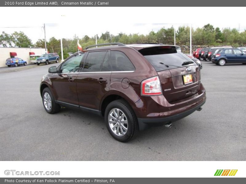 Cinnamon Metallic / Camel 2010 Ford Edge Limited AWD