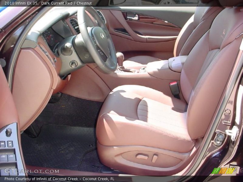  2010 EX 35 Chestnut Interior